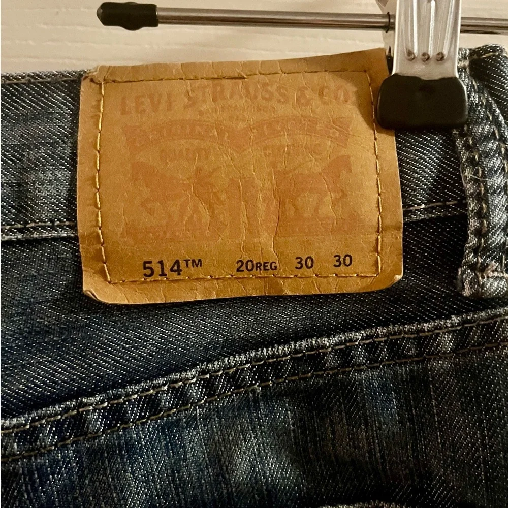 Levi's Men's Straight Jeans in Faded Blue Wash